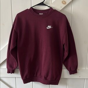 Nike Burgundy Sweatshirt